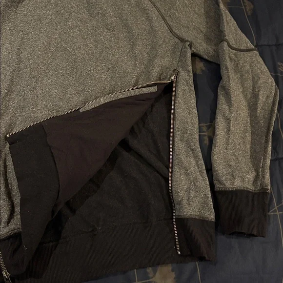 EUC Lululemon Om & Roam Pullover Heathered Speckled Black / Black - size 2 - Picture 7 of 16